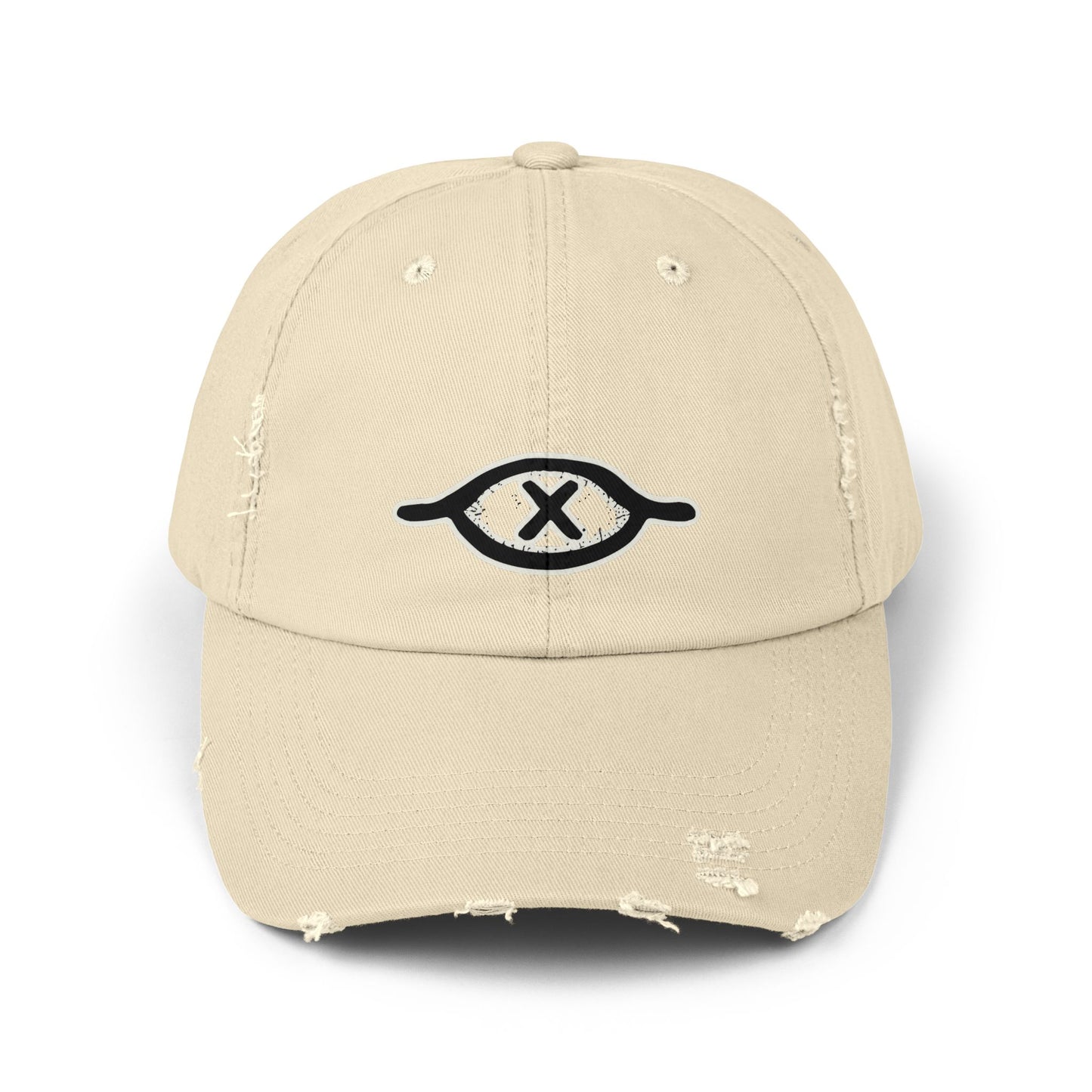 Blinded Eye Distressed Cap
