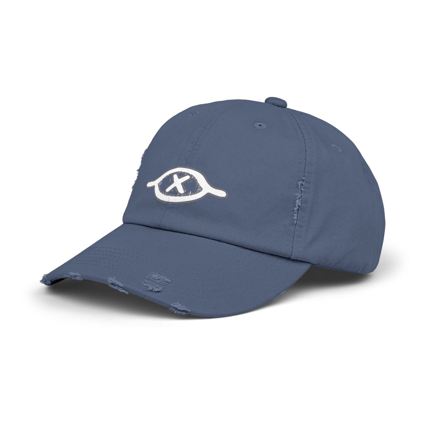 Blinded Eye Distressed Cap