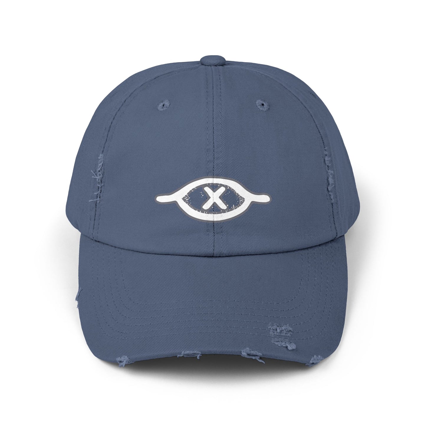 Blinded Eye Distressed Cap