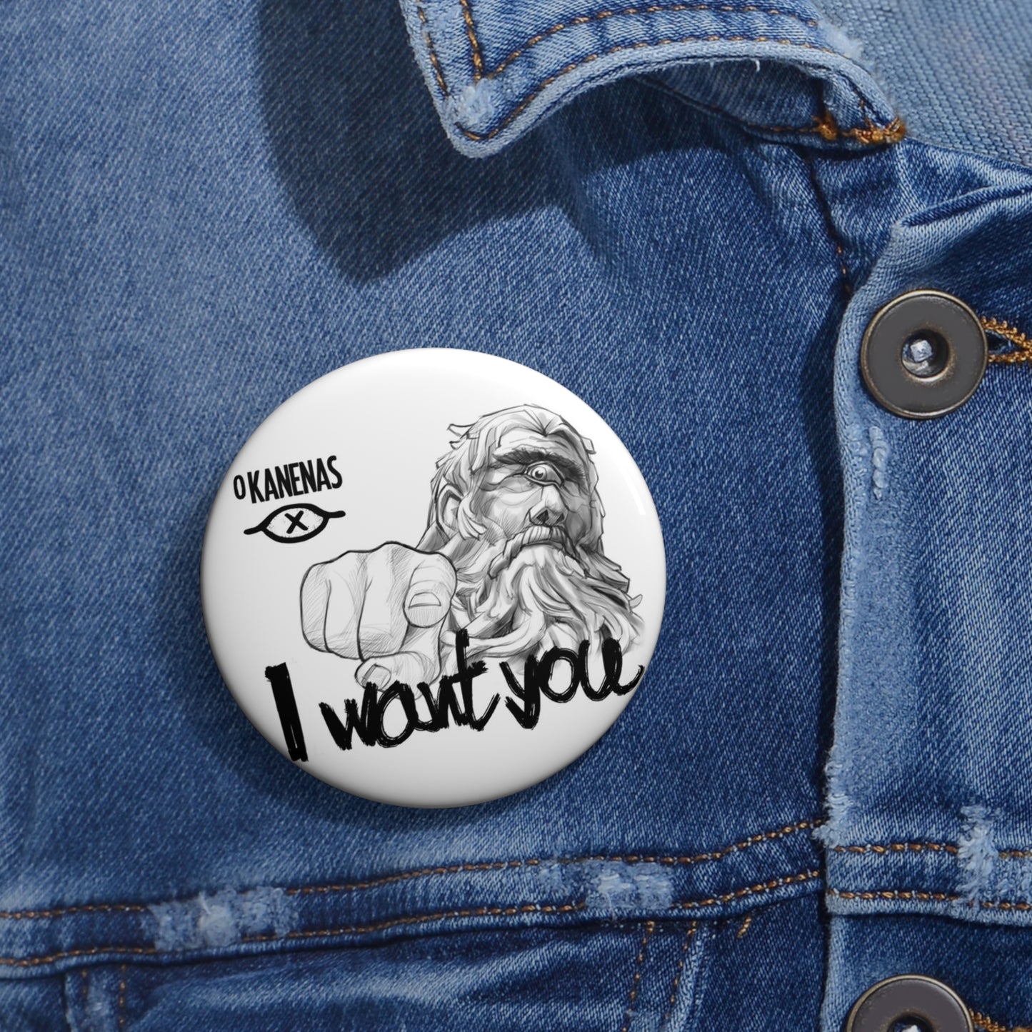 Cyclop Pin Buttons
