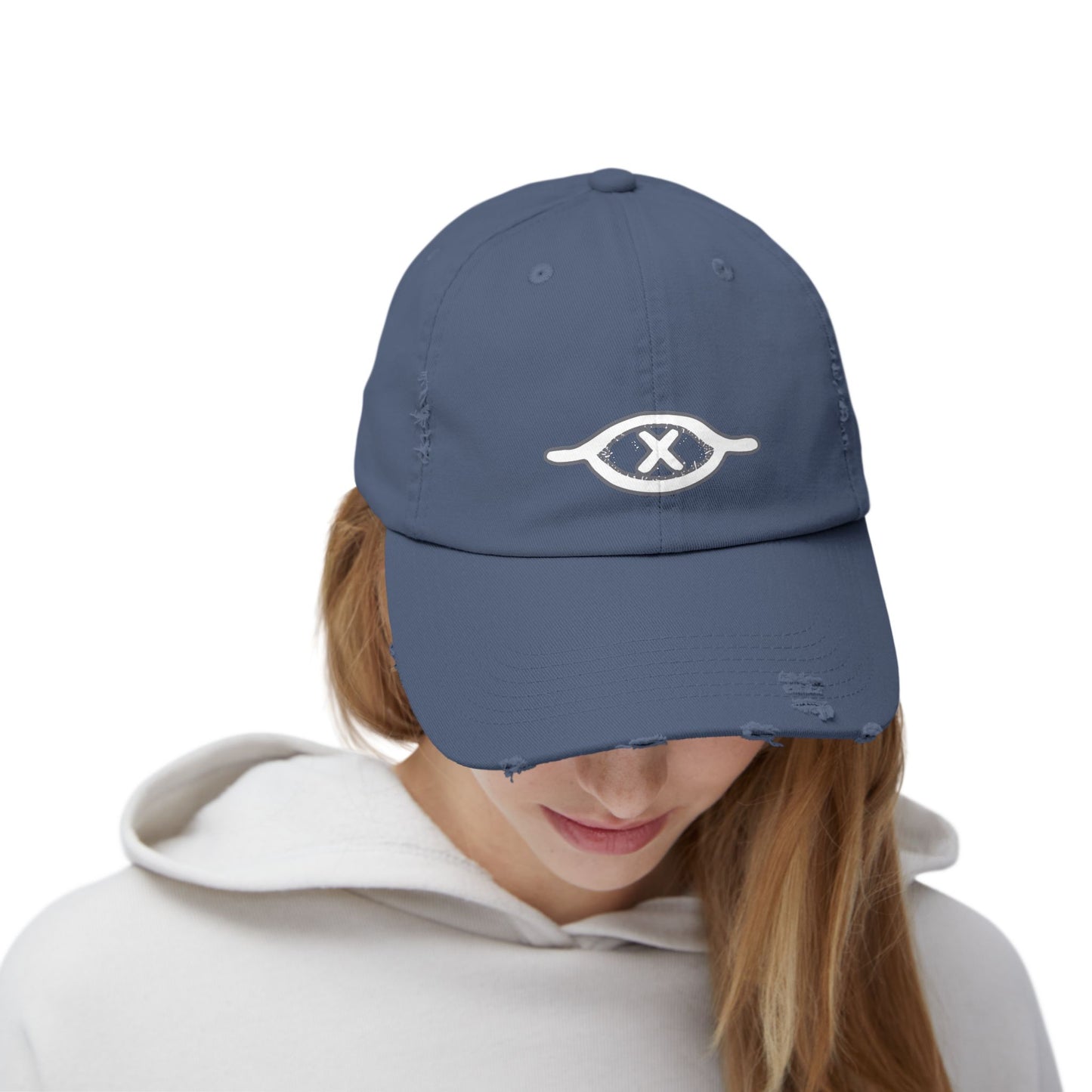 Blinded Eye Distressed Cap