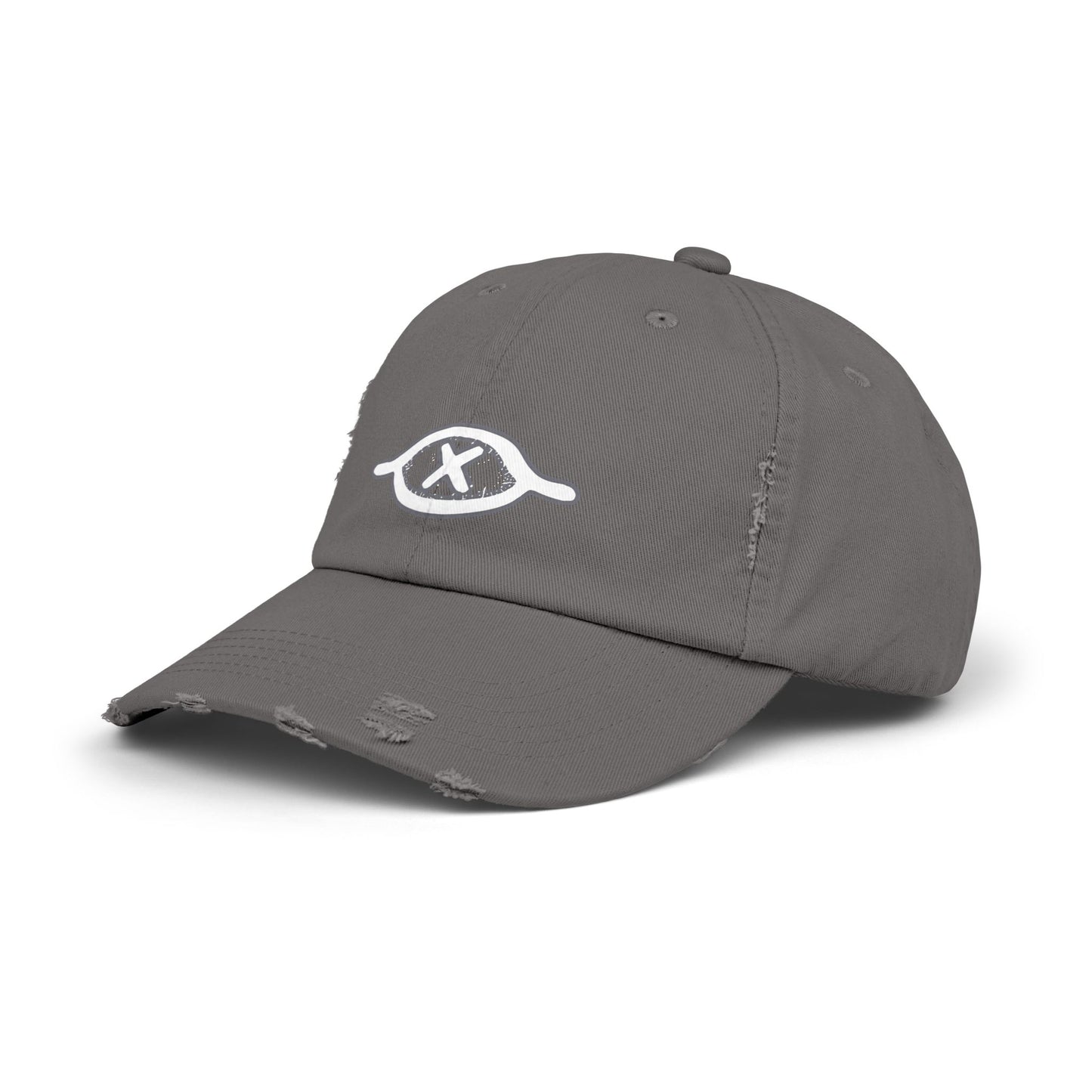Blinded Eye Distressed Cap