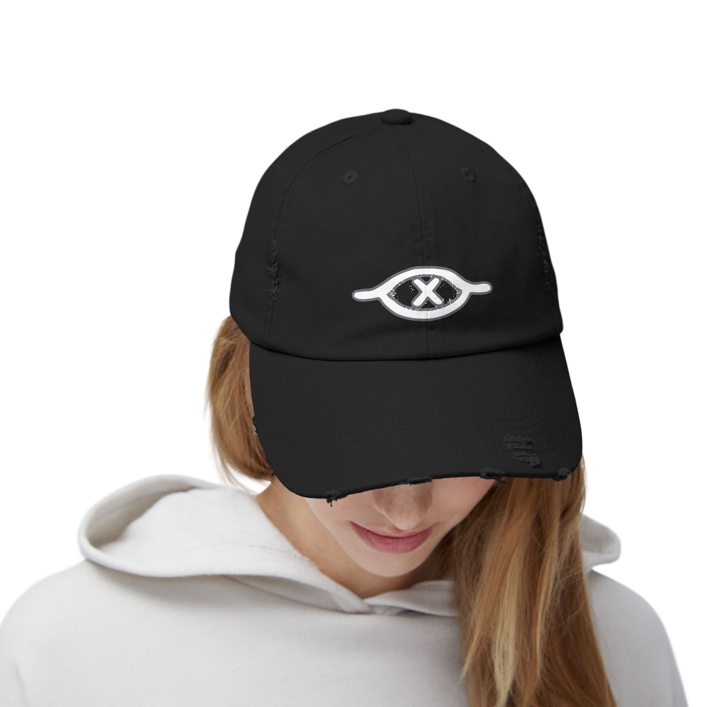 Blinded Eye Distressed Cap