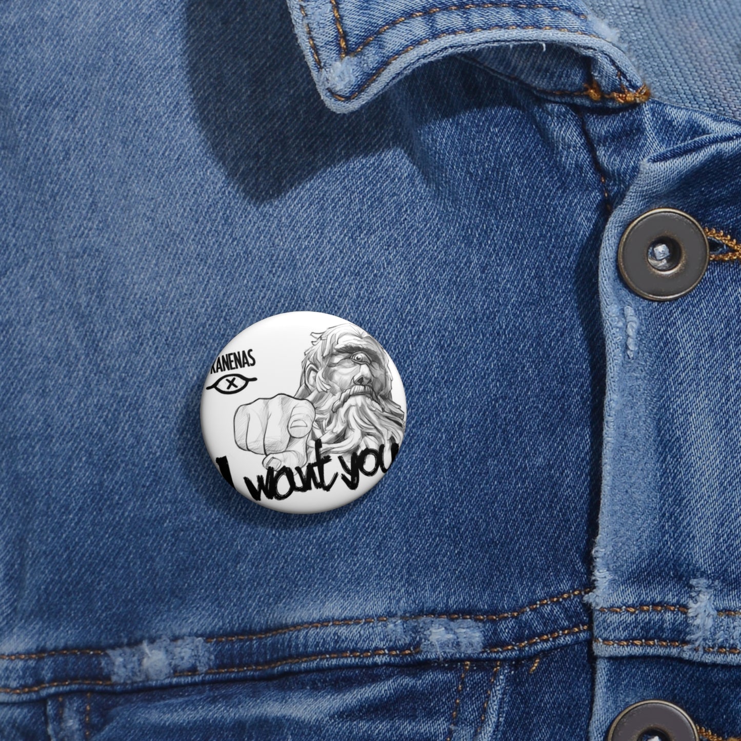 Cyclop Pin Buttons