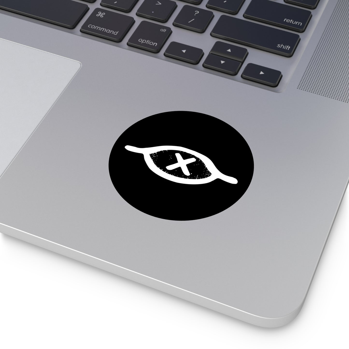 Blinded Eye Round Vinyl Stickers