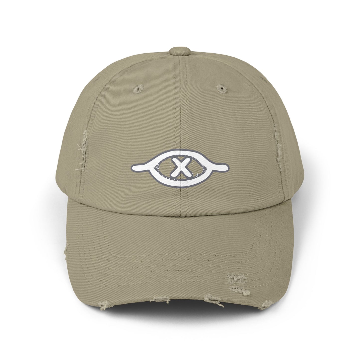 Blinded Eye Distressed Cap