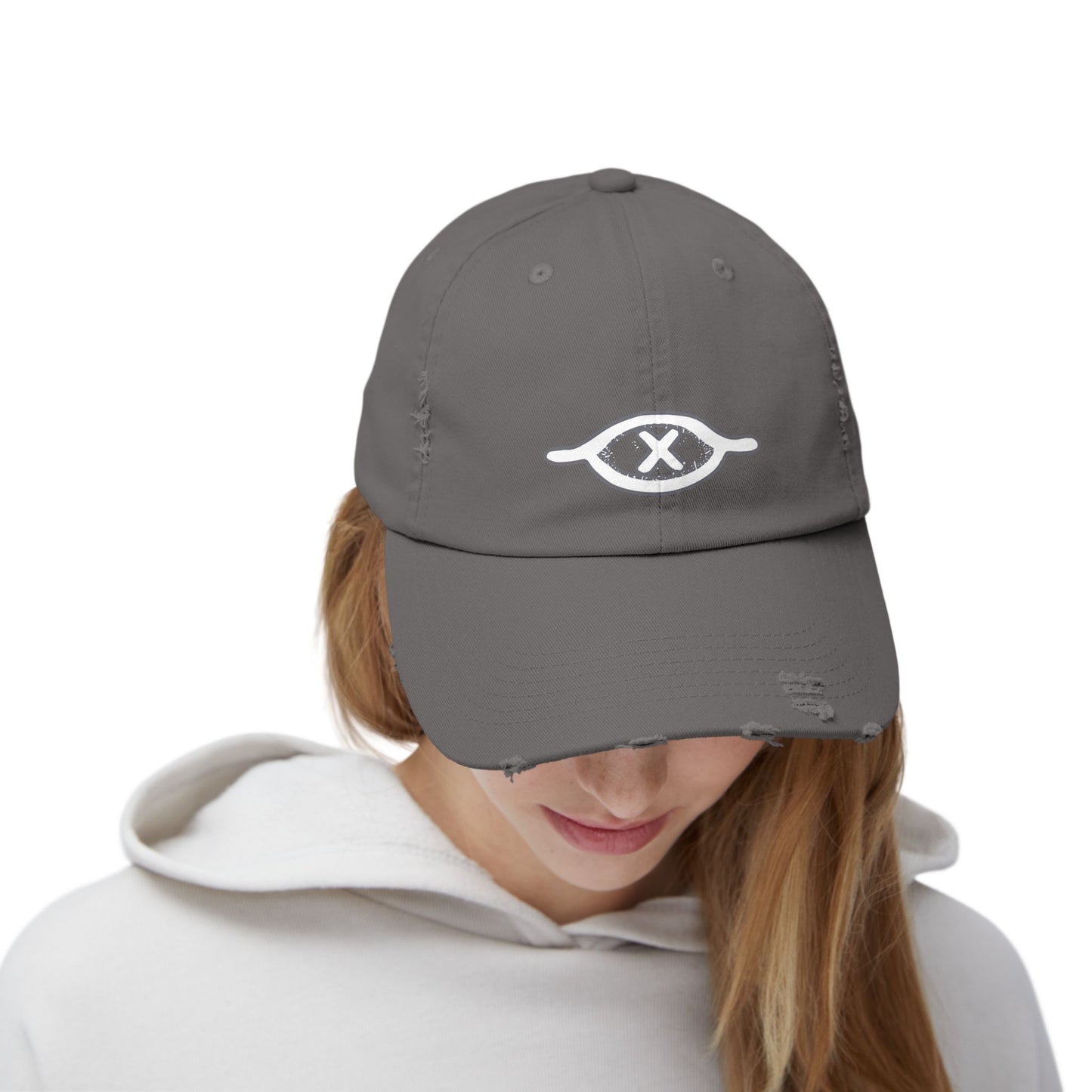 Blinded Eye Distressed Cap