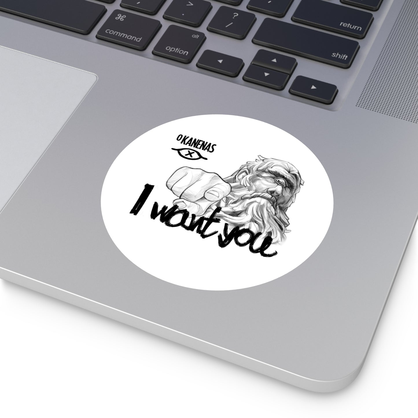 Cyclop Round Vinyl Stickers