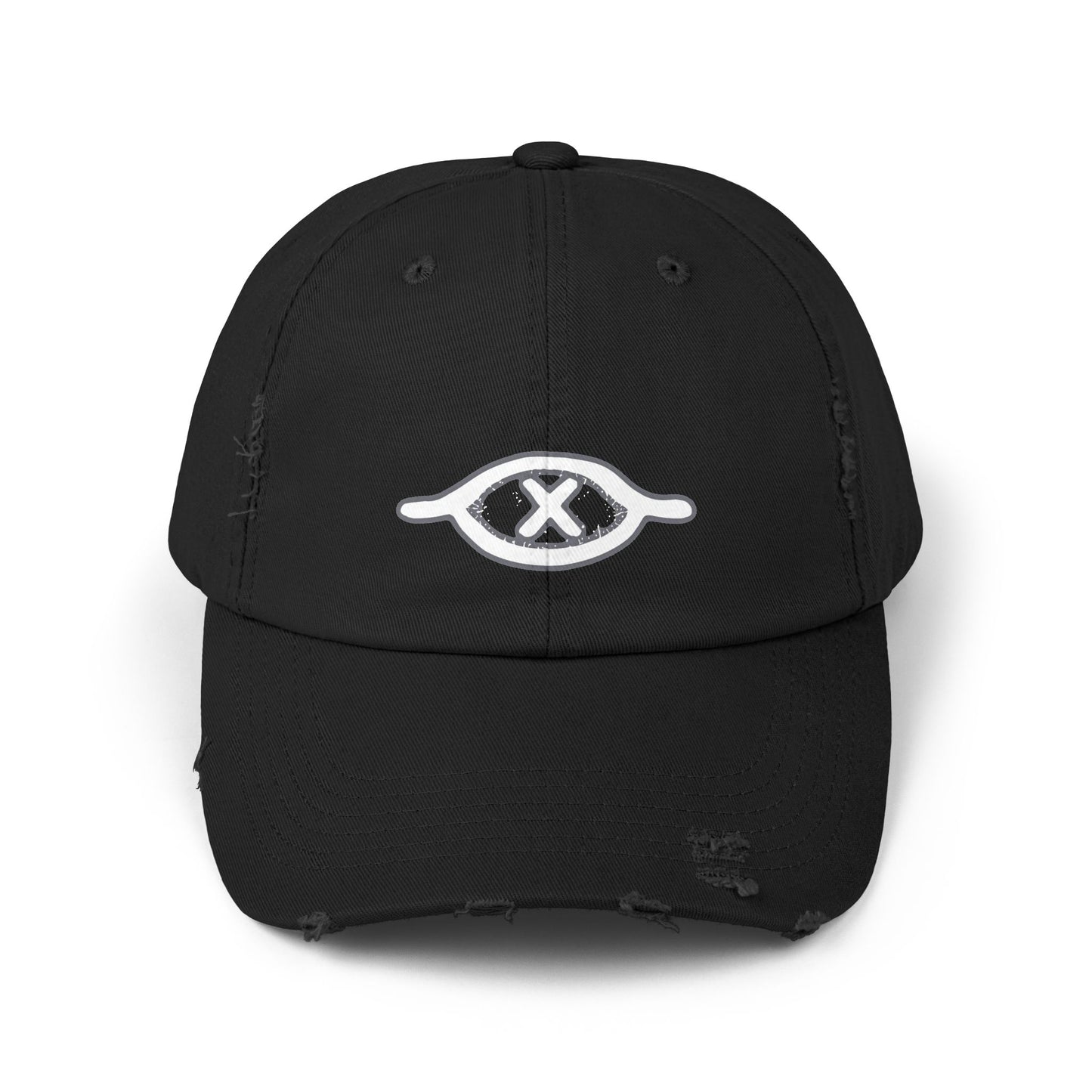 Blinded Eye Distressed Cap
