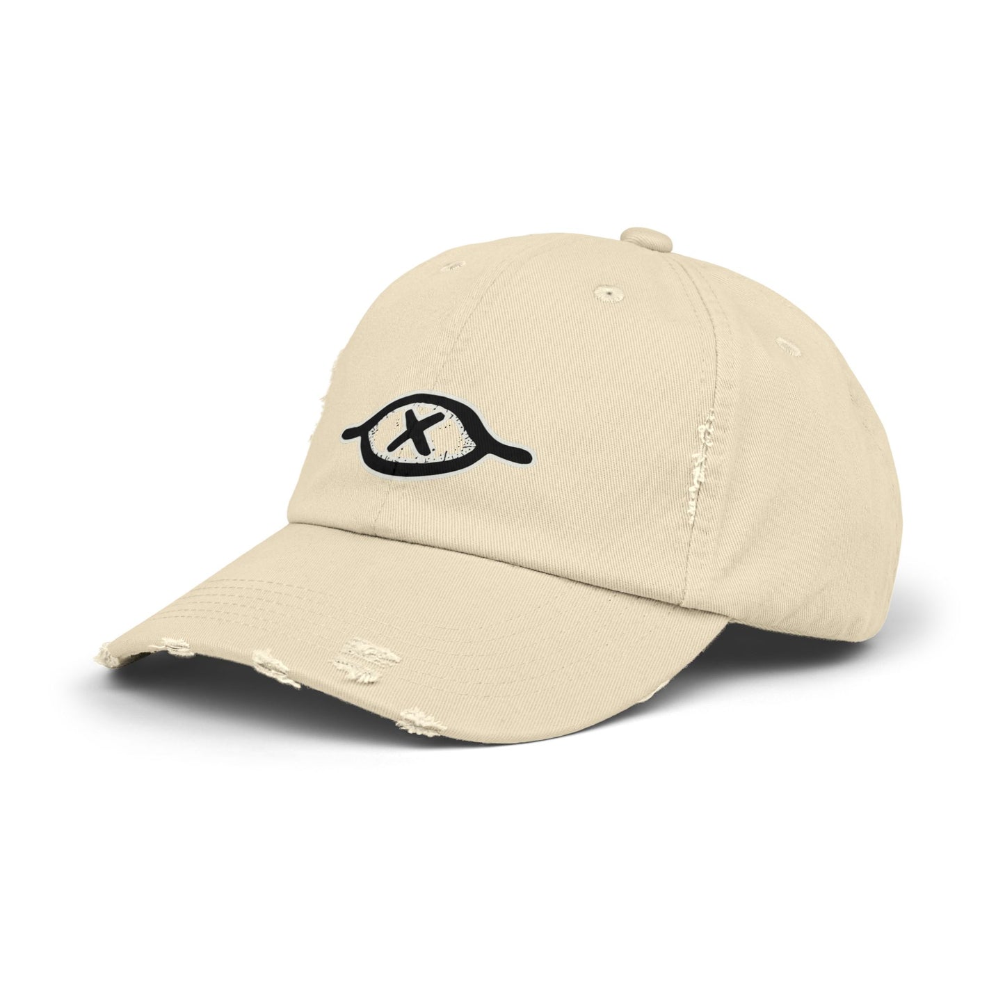 Blinded Eye Distressed Cap