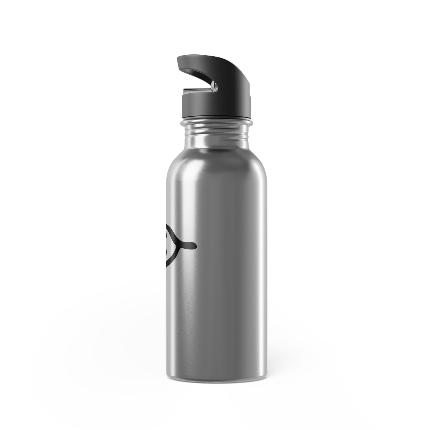 Stainless Steel Water Bottle With Straw, 20oz