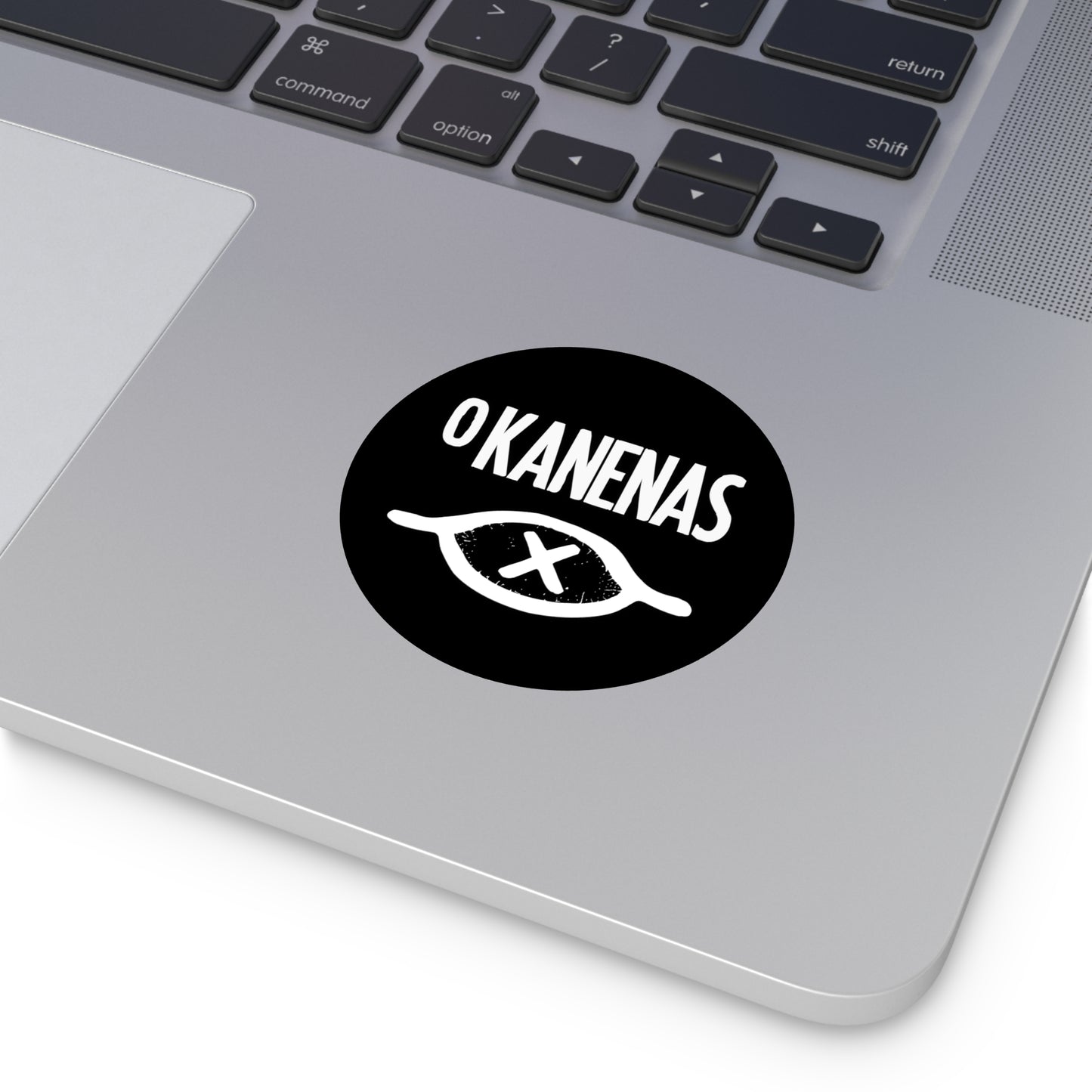 O KANENAS Round Vinyl Stickers