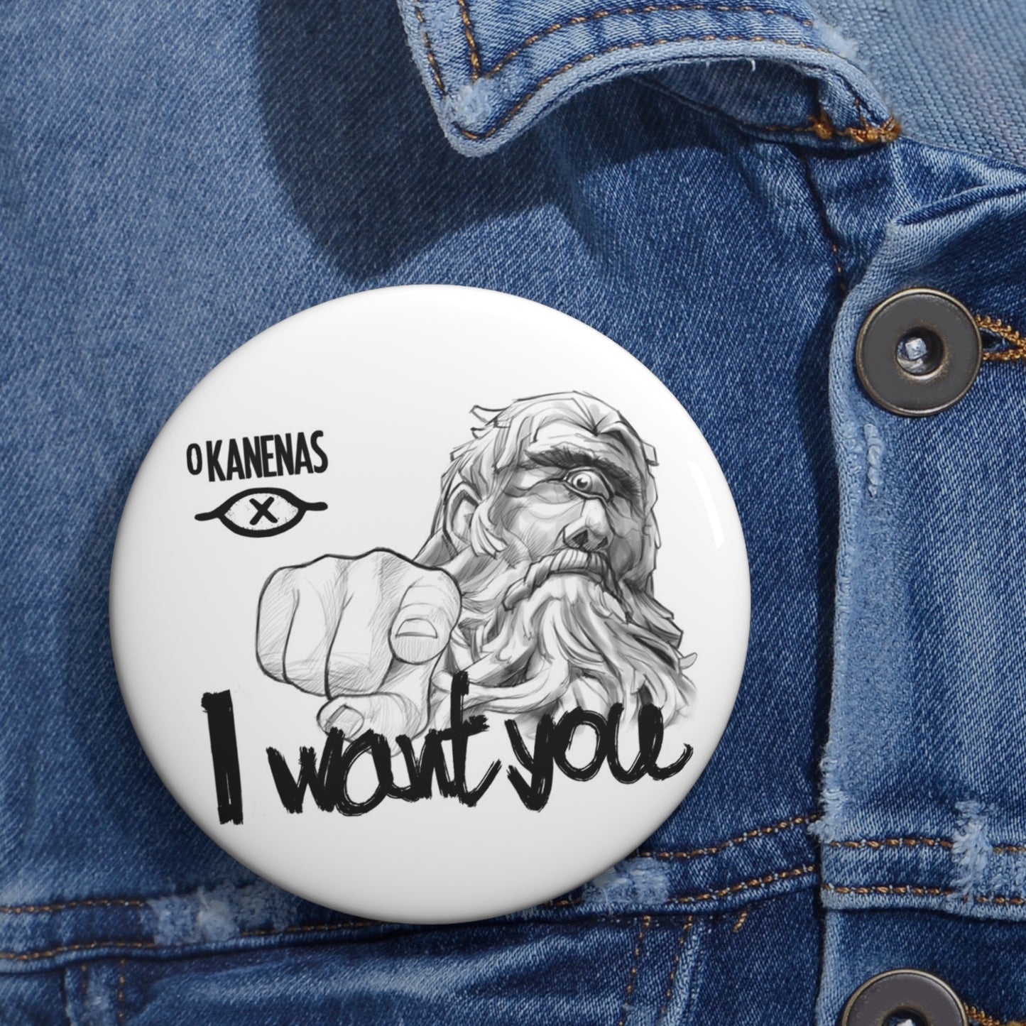 Cyclop Pin Buttons