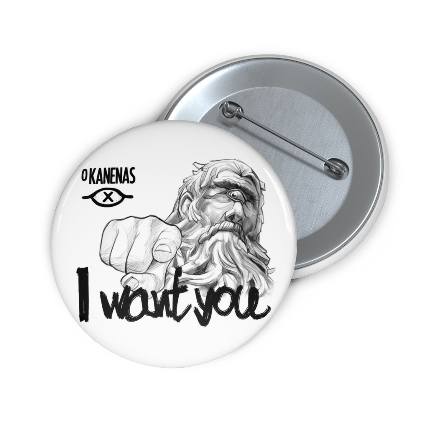 Cyclop Pin Buttons