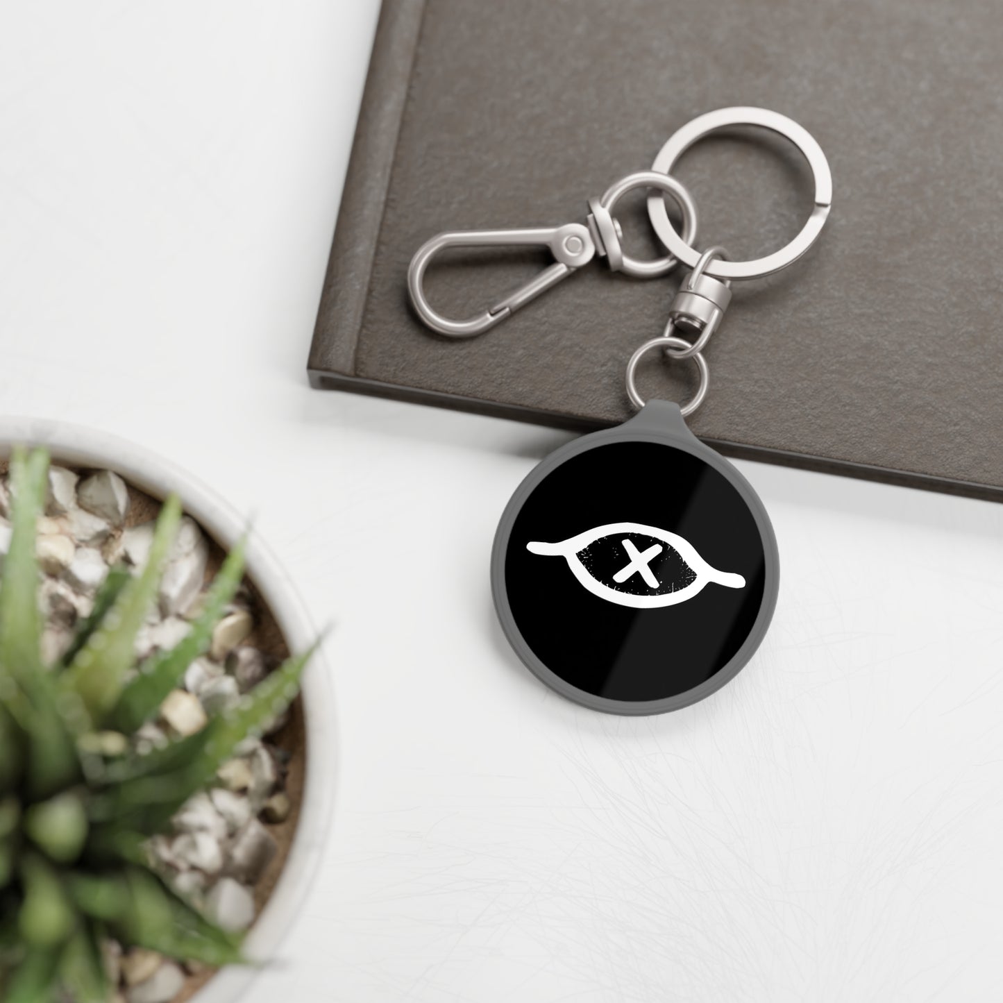 Blind Eye Keyring Tag