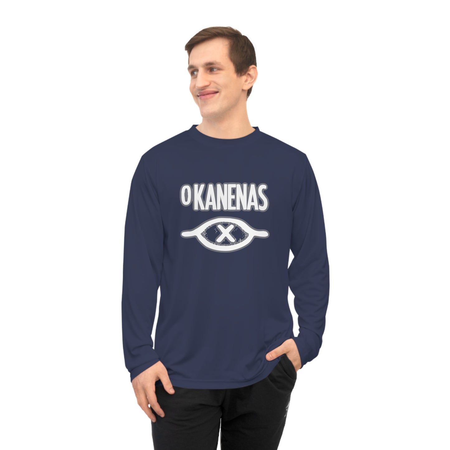 O KANENAS Unisex Performance Long Sleeve Shirt