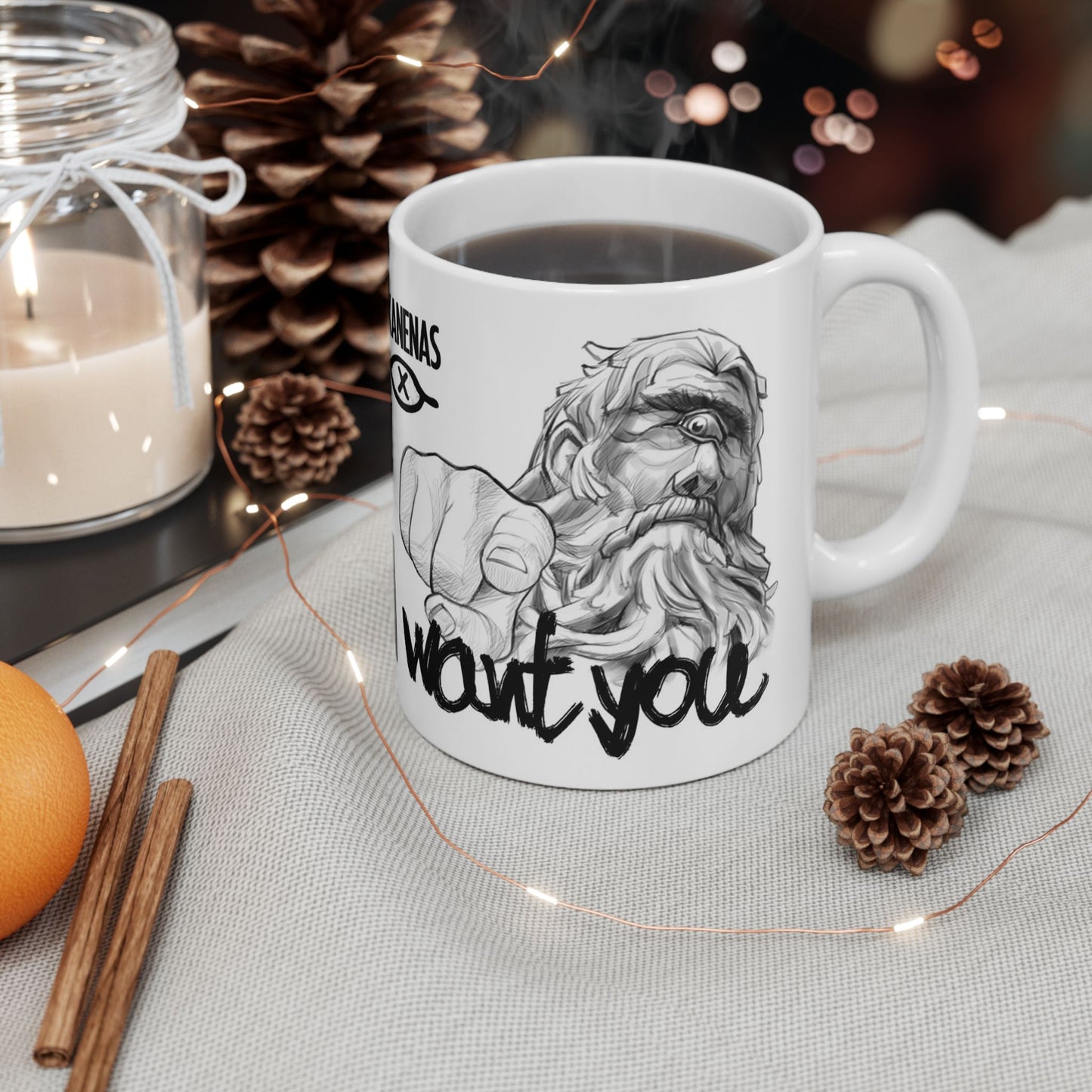 Cyclop Coffee Mug, (11oz, 15oz)