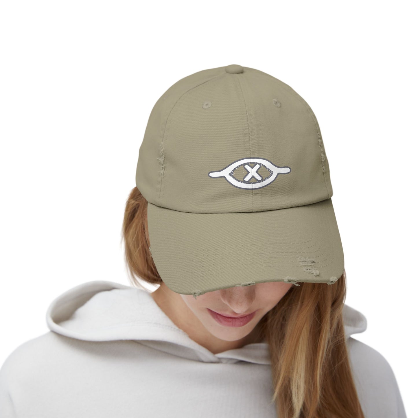 Blinded Eye Distressed Cap
