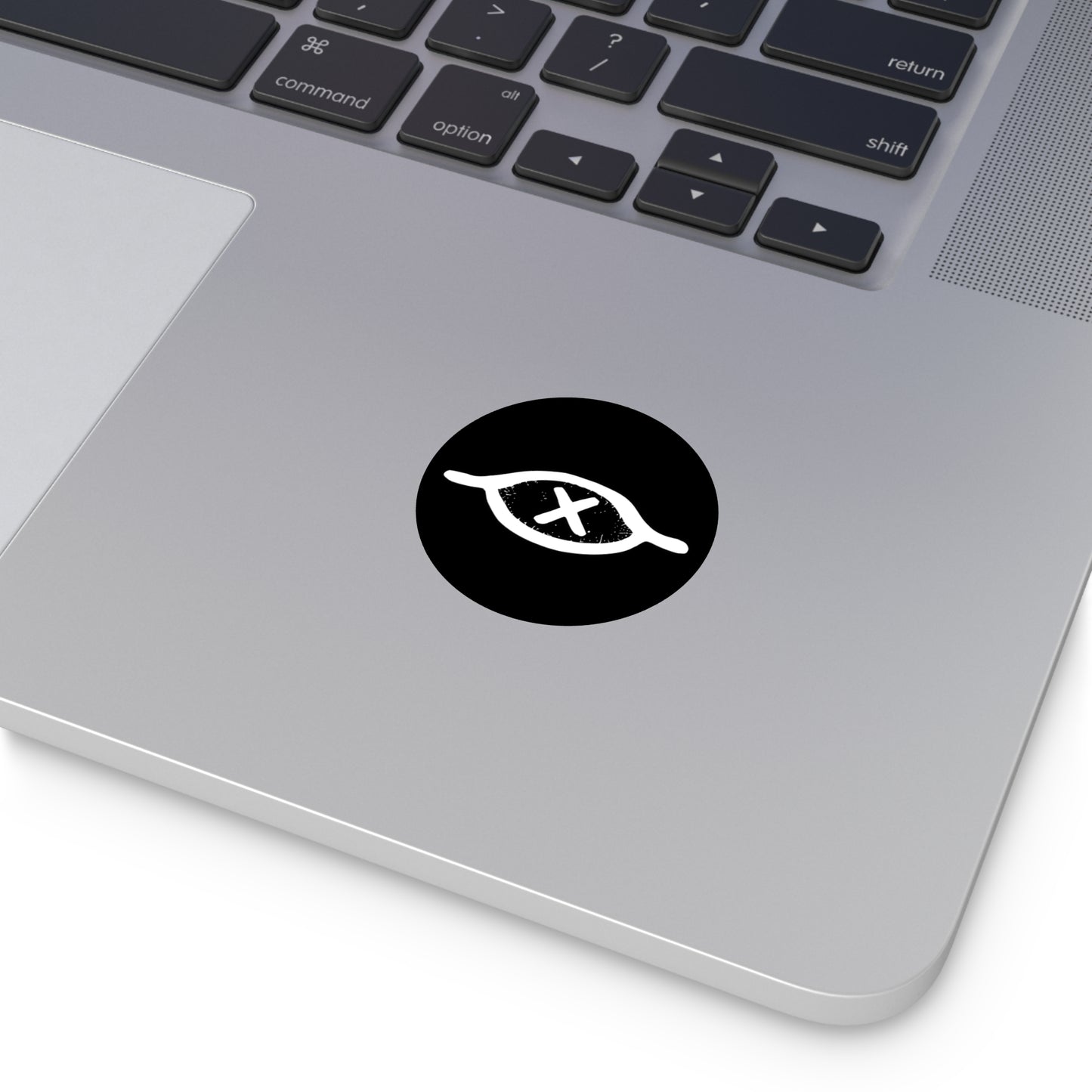 Blinded Eye Round Vinyl Stickers