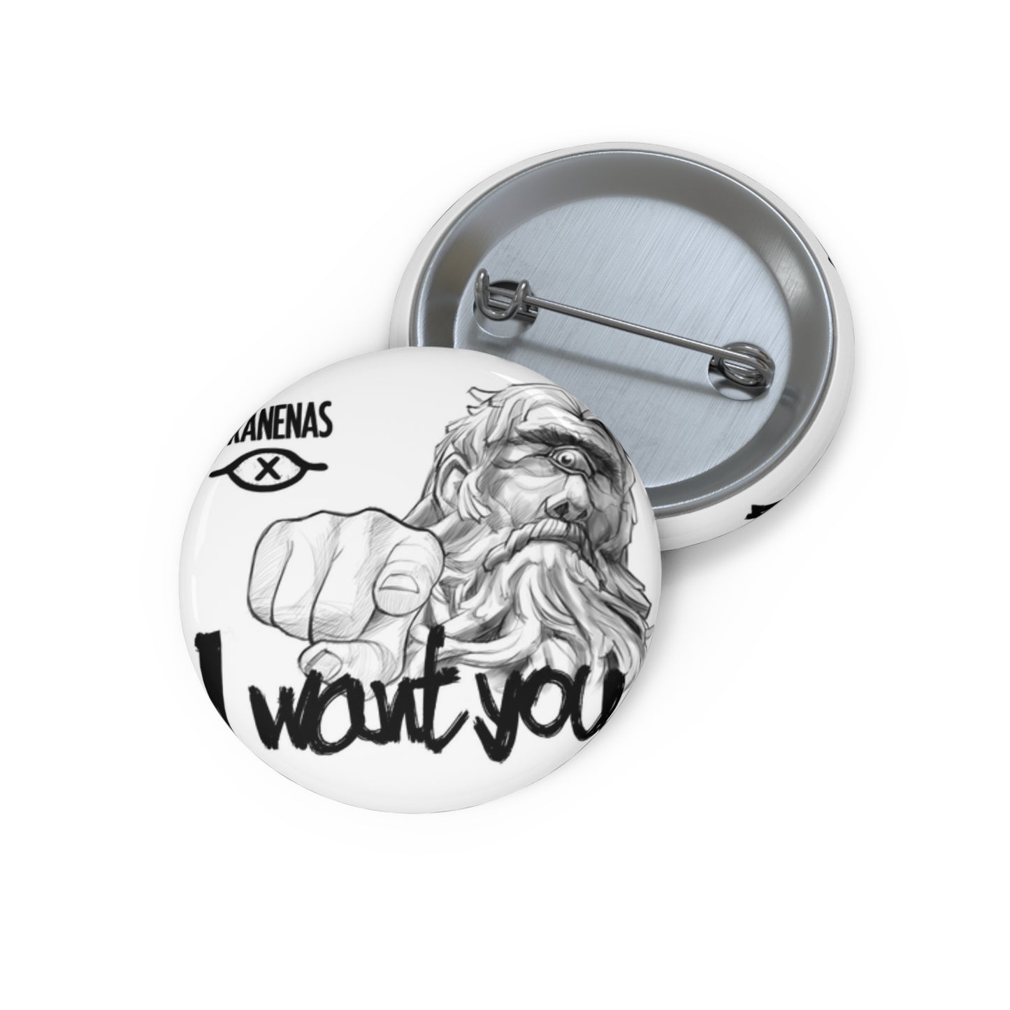 Cyclop Pin Buttons