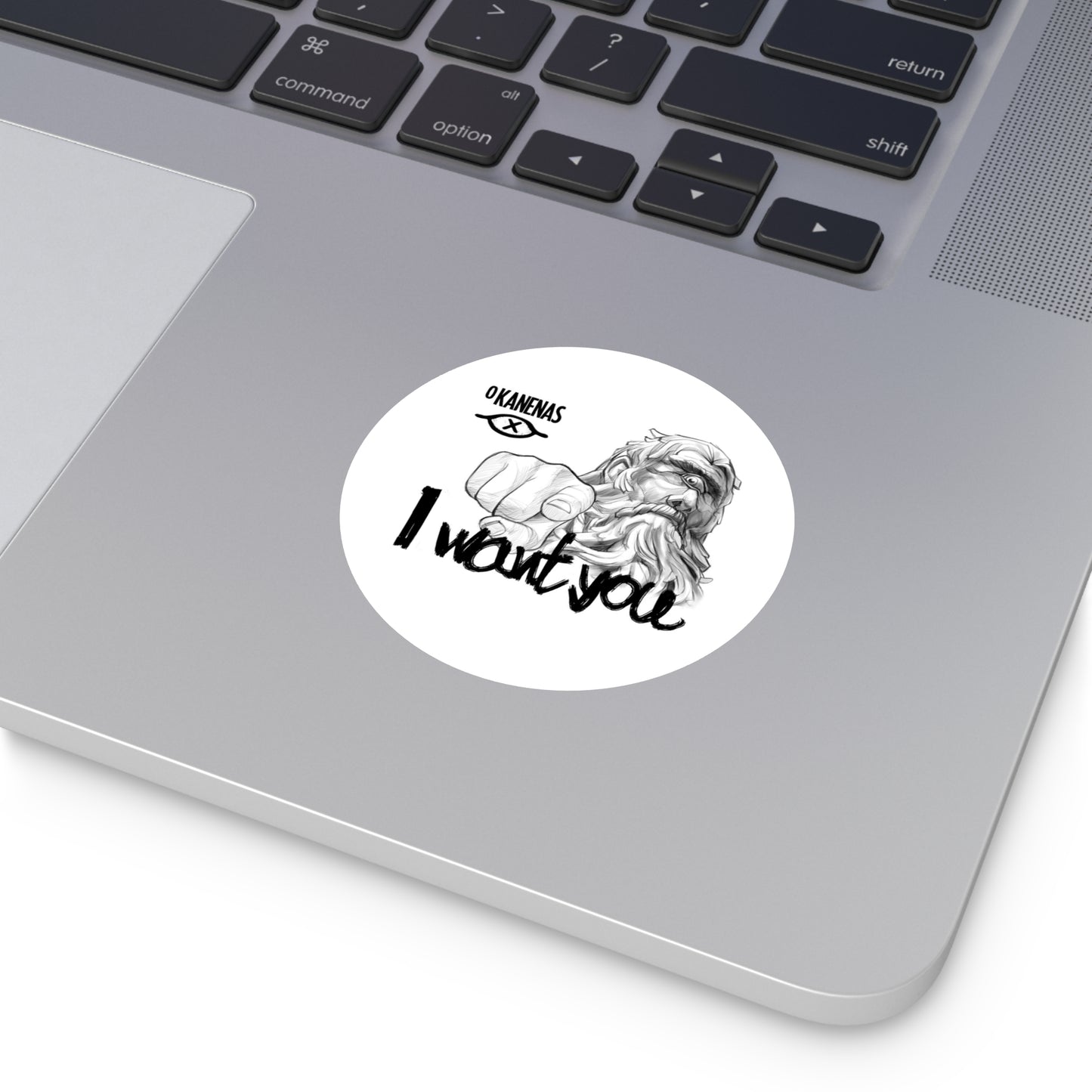 Cyclop Round Vinyl Stickers