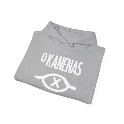 Sudadera con capucha unisex de mezcla pesada O KANENAS 