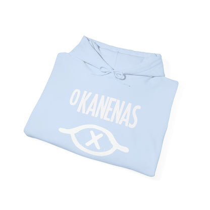 Sudadera con capucha unisex de mezcla pesada O KANENAS 