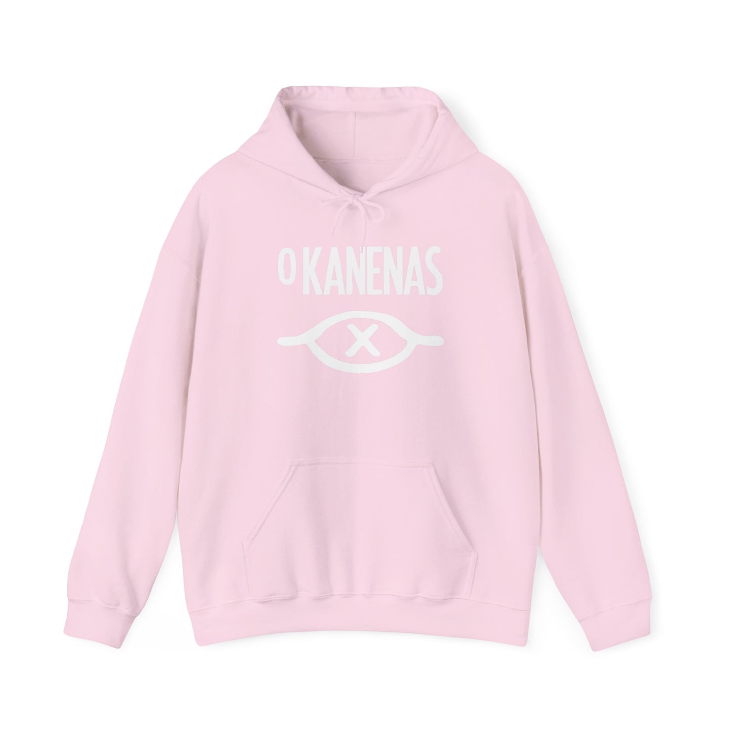 Sudadera con capucha unisex de mezcla pesada O KANENAS 