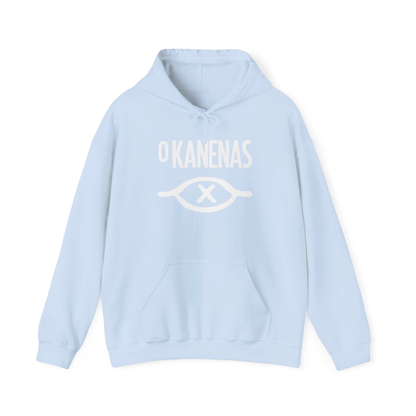 Sudadera con capucha unisex de mezcla pesada O KANENAS 