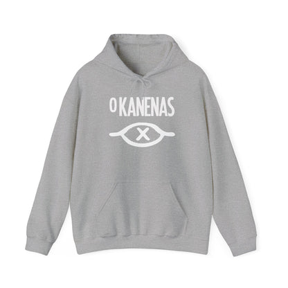 Sudadera con capucha unisex de mezcla pesada O KANENAS 