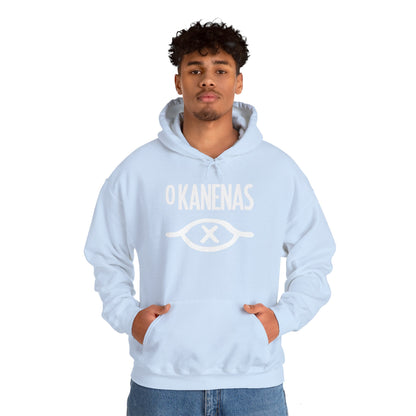 Sudadera con capucha unisex de mezcla pesada O KANENAS 