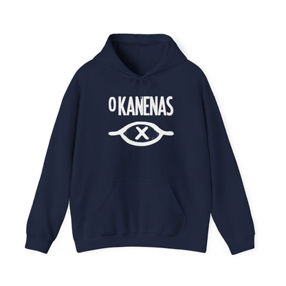 Sudadera con capucha unisex de mezcla pesada O KANENAS 