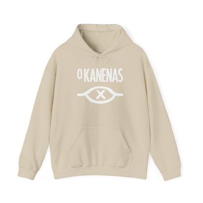 Sudadera con capucha unisex de mezcla pesada O KANENAS 