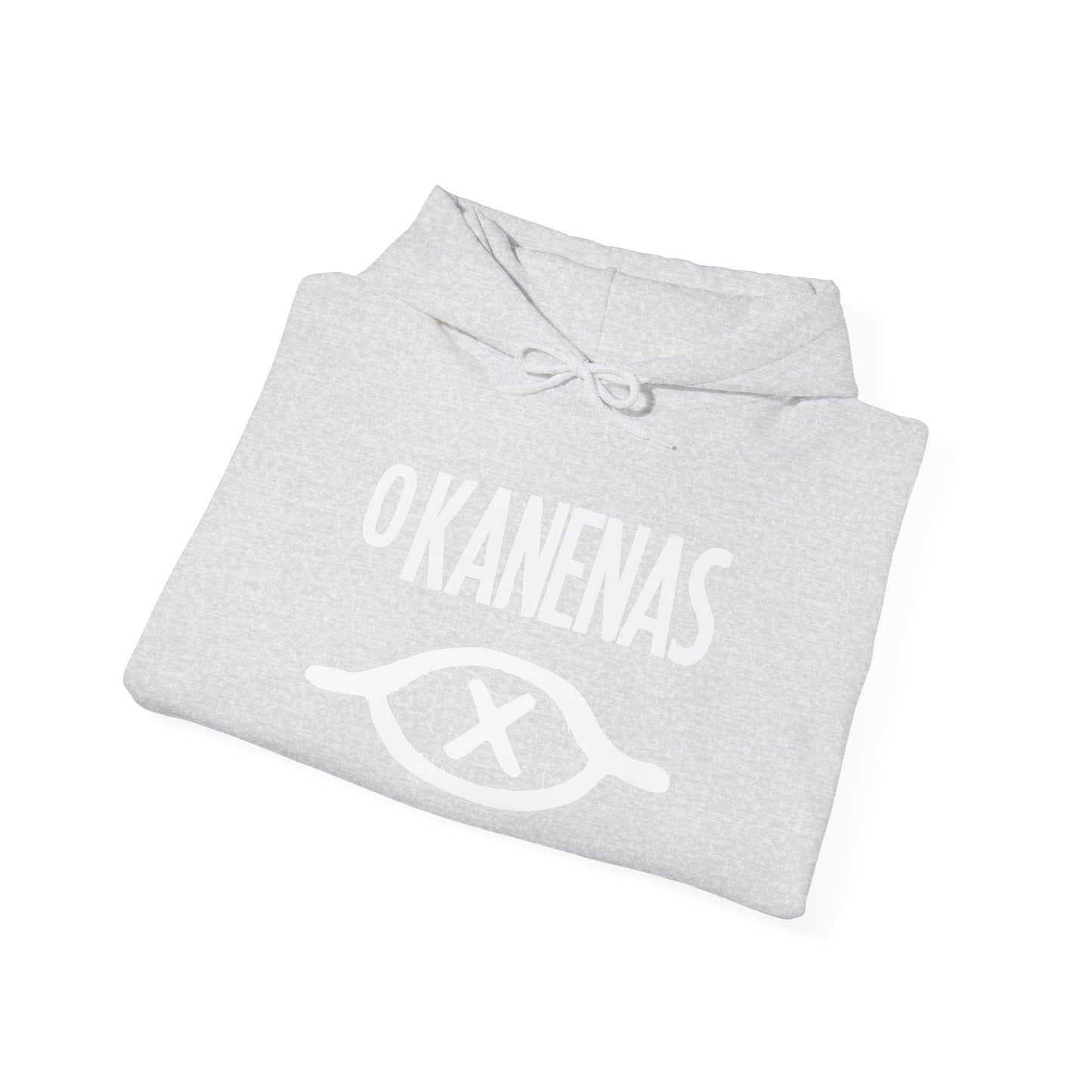 Sudadera con capucha unisex de mezcla pesada O KANENAS 